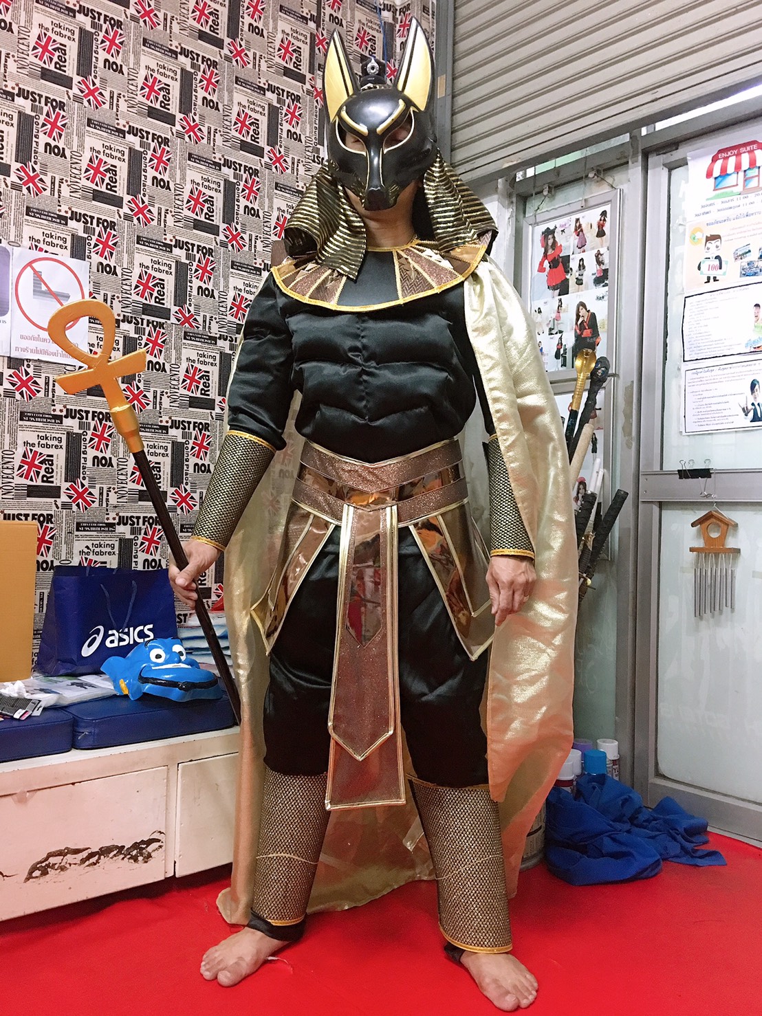 ชุดเทพคิงอานูบิส / ชุดเทพเจ้า / ชุดเทพแห่งความตาย