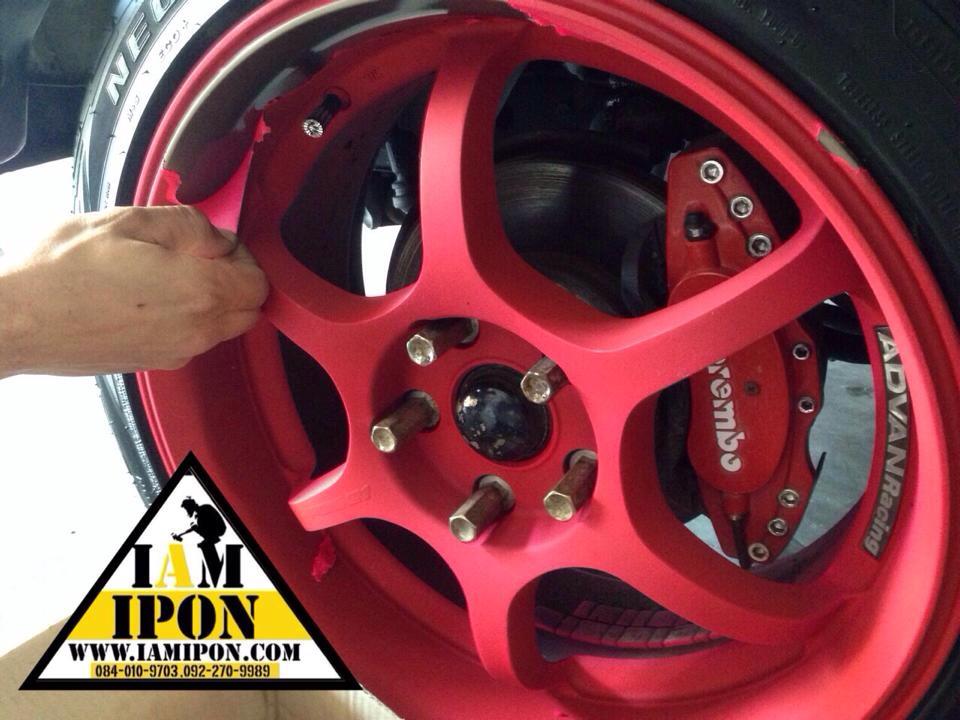 Rubber Paint RED สเปร์ยยางสีแดงด้าน ลอกออกได้