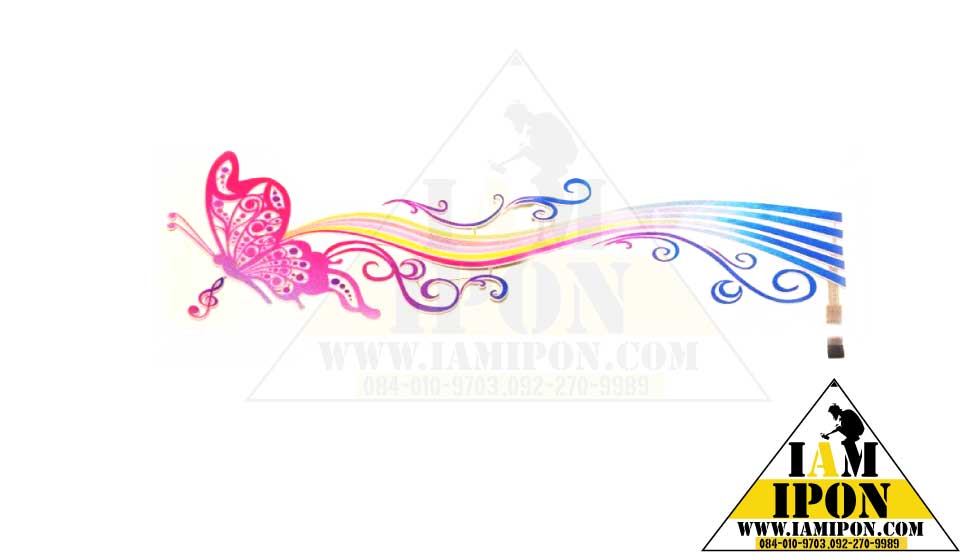 BUTTERFLY RHYTHM SOUND ( 90*25cm)