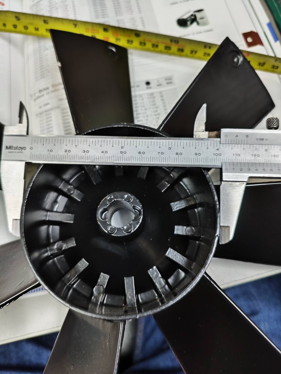 อะไหล่ใบพัดลมอุโมง SHT-30 12" POLO #P232-0062