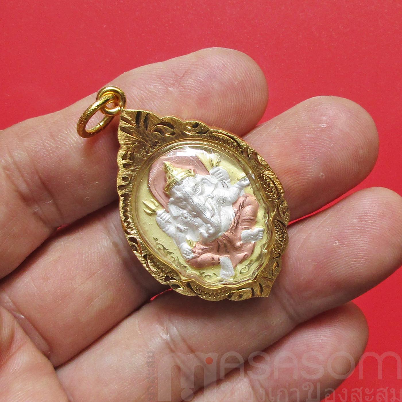 พระพิฆเนศเหรียญล็อคเก็ต