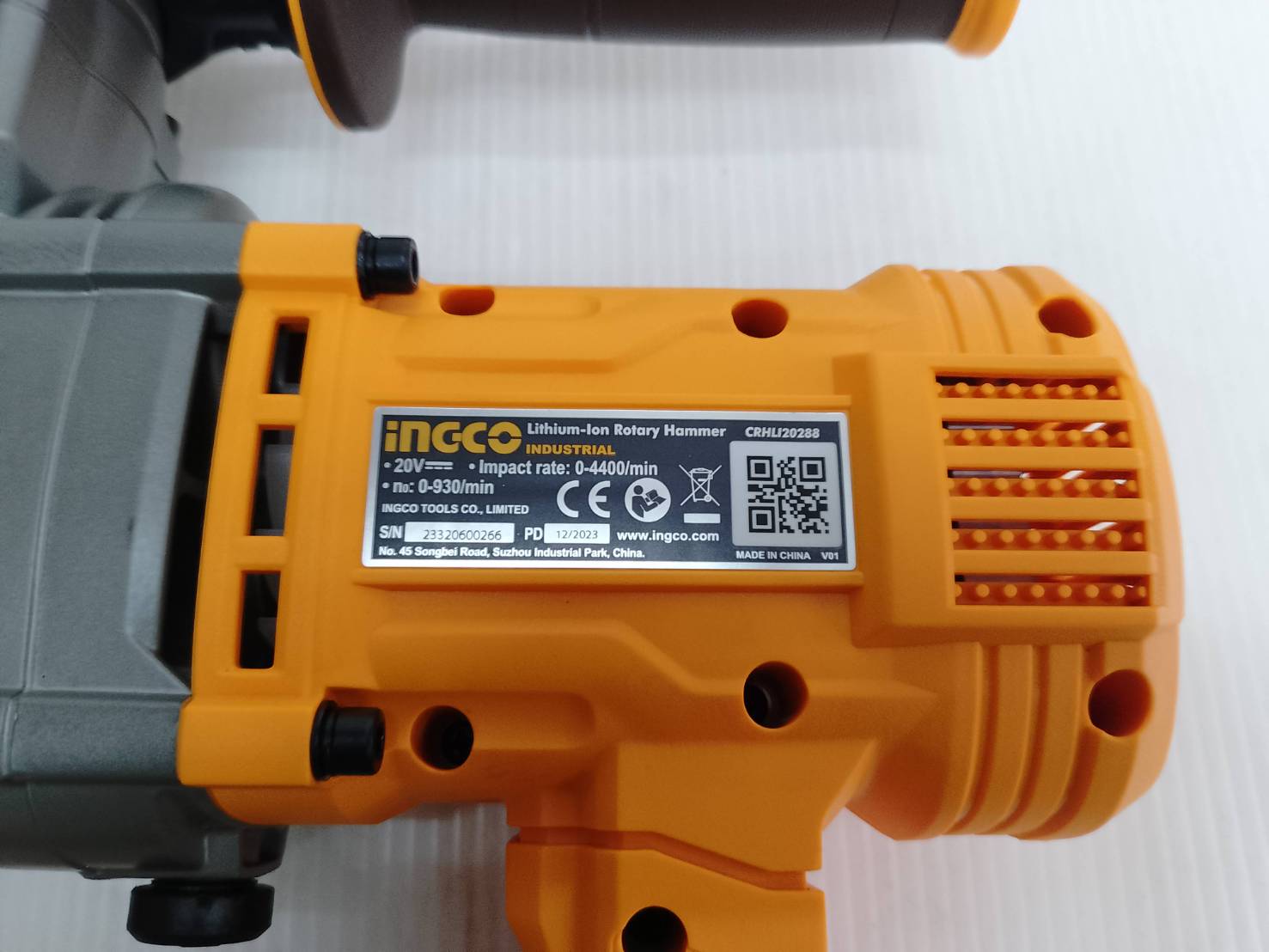 สว่านโรตารี่3ระบบ CRHLI20288 INGCO (ไม่รวมแบต ไม่รวมแท่นชาร์จ)