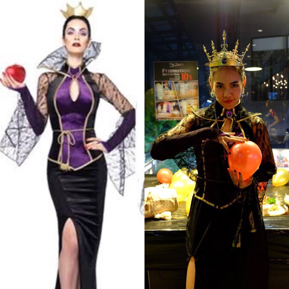 ชุดแม่มดสโนไวท์ Evil Queen Costume