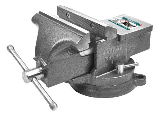 ปากกาจับชิ้นงานตั้งโต๊ะ4" ฐานหมุนได้ THT6141 TOTAL