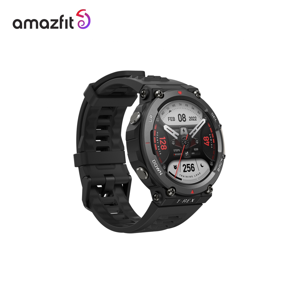 Amazfit T-Rex 2 นาฬิกาสมาร์ทวอทช์ หน้าจอ AMOLED 1.39 นิ้ว (ประกัน Amazfit Thailand 1 ปี)