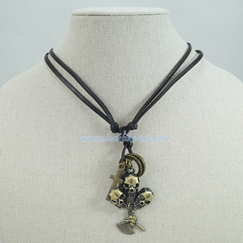 สร้อยคอแฟชั่น Style Vintage สายหนัง