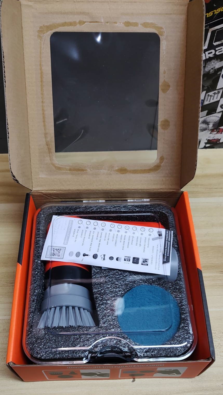 เครื่องขัดอเนกประสงค์ไร้สาย 4V J-4CB20 PUMPKIN #50347