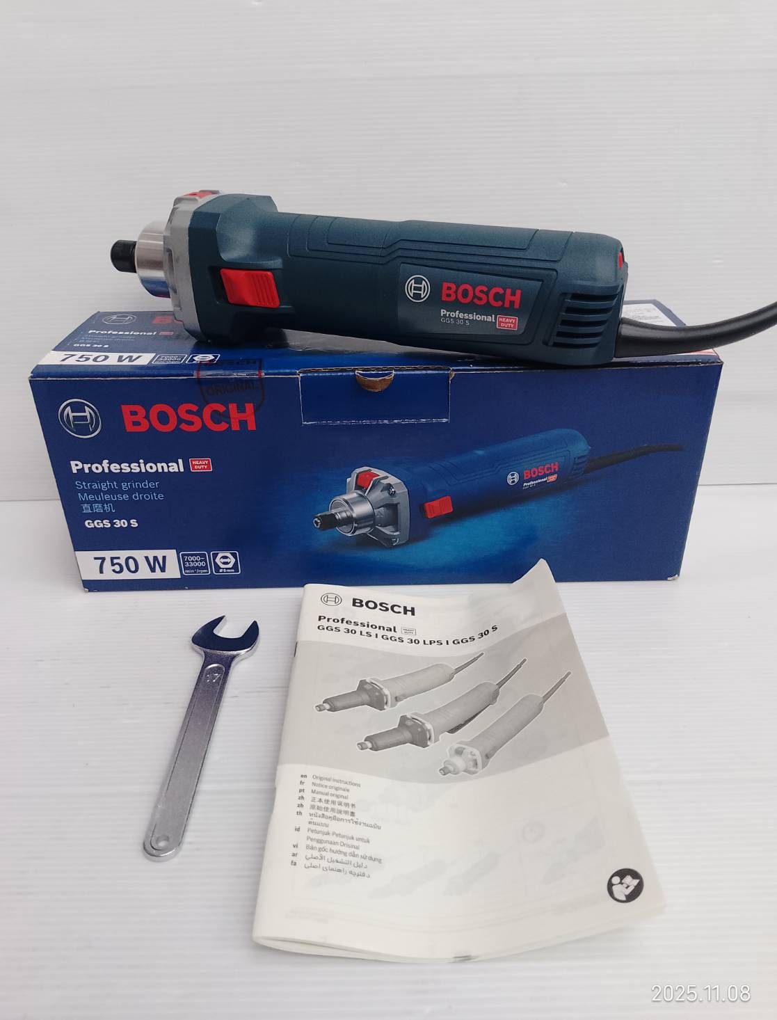 หินเจียรคอตรง GGS30S BOSCH