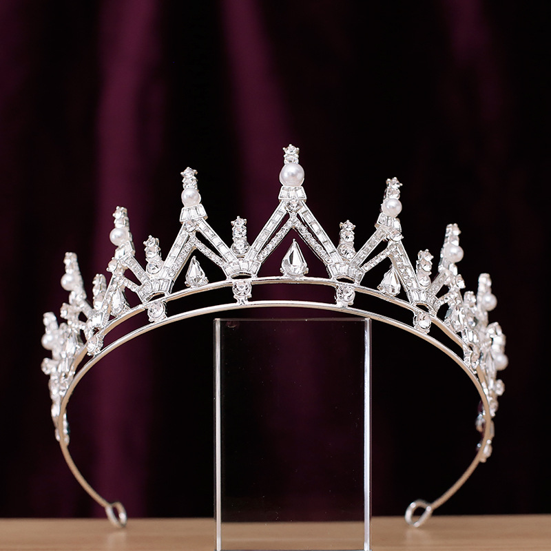 (พร้อมส่ง) เทียร่า 314 มงกุฎนางงาม มงกุฎเจ้าสาว งานสวย ปราณีต QCเพชรทุกเม็ด สินค้าพร้อมส่งจากไทย