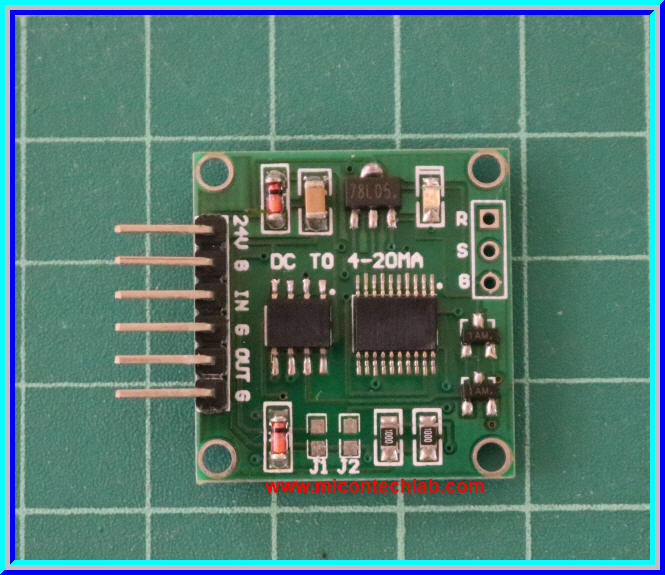 1x Voltage to Current (V/I) 0-5V to 4-20mA Transmitter signal Module