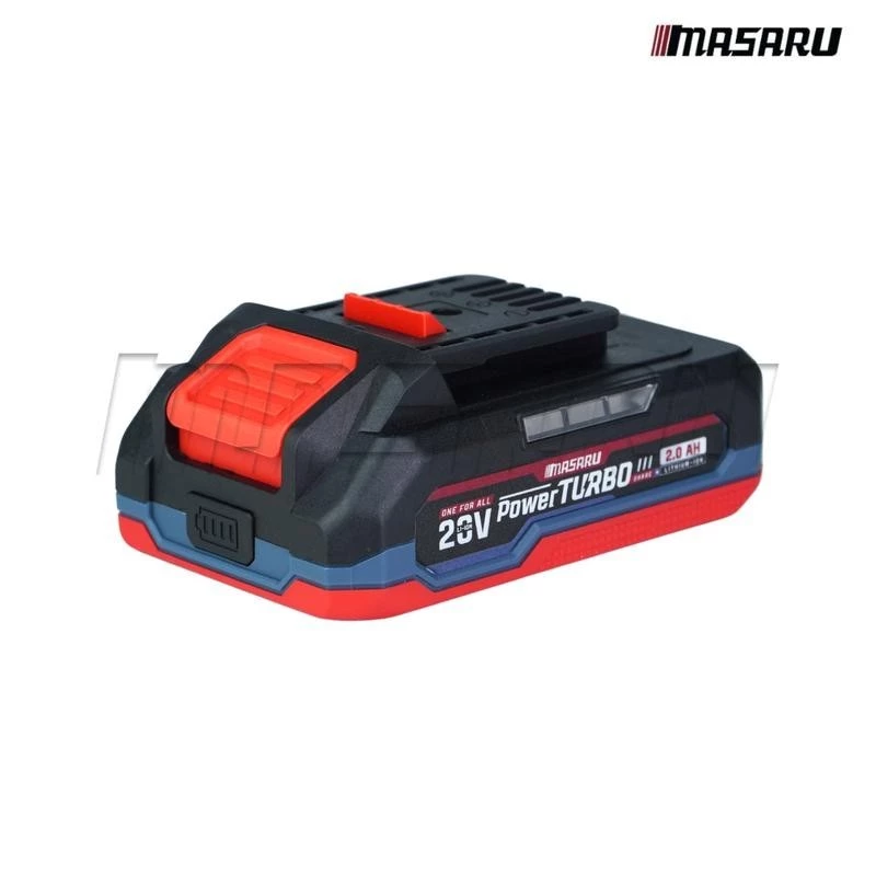 MASARU แบตเตอรี่ 20V 2.0Ah POWER TURBO