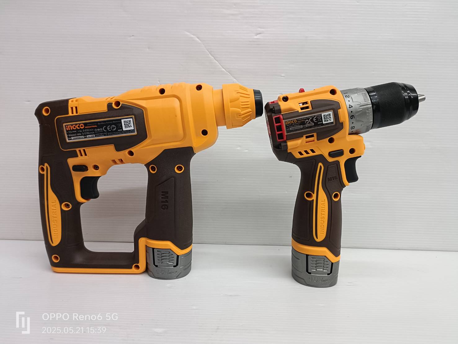 คอมโบ้สว่านไขควง+สว่านโรตารี่ COSLI241295 INGCO