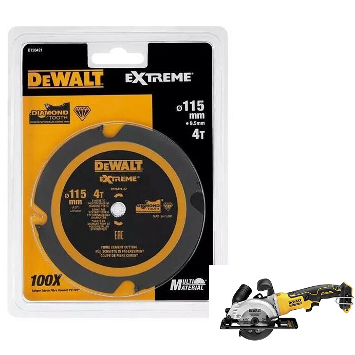ใบเลื่อยตัดไฟเบอร์ซีเมนต์ DT20421 DEWALT