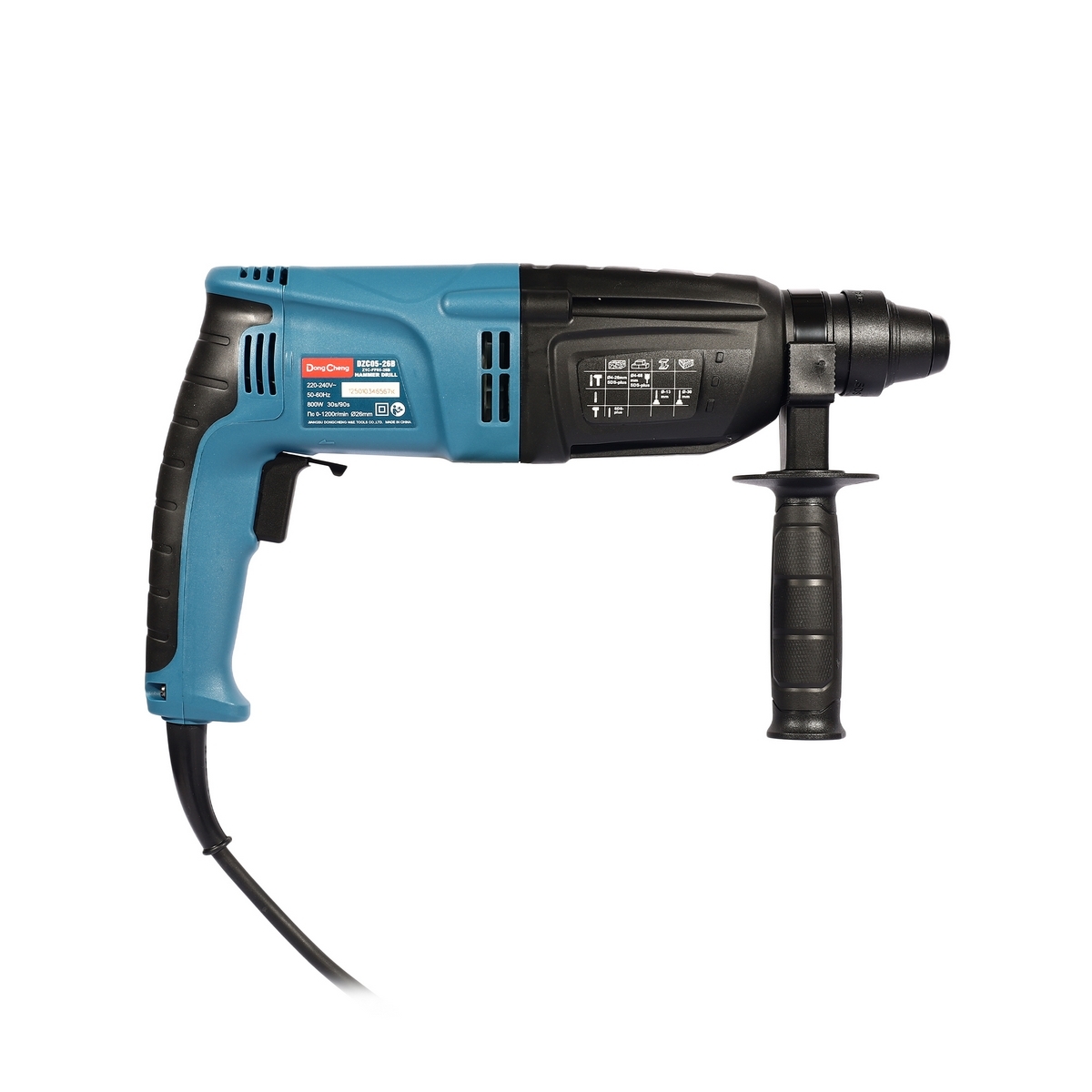 DONG CHENG สว่านโรตารี่ 3ระบบ SDS-PLUS 800W รุ่น DZC05-26B