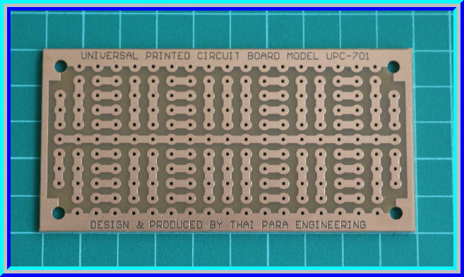1x แผ่นพีซีบีเอนกประสงค์ UPC-701 ขนาด 5.0 x 10.0 ซม.