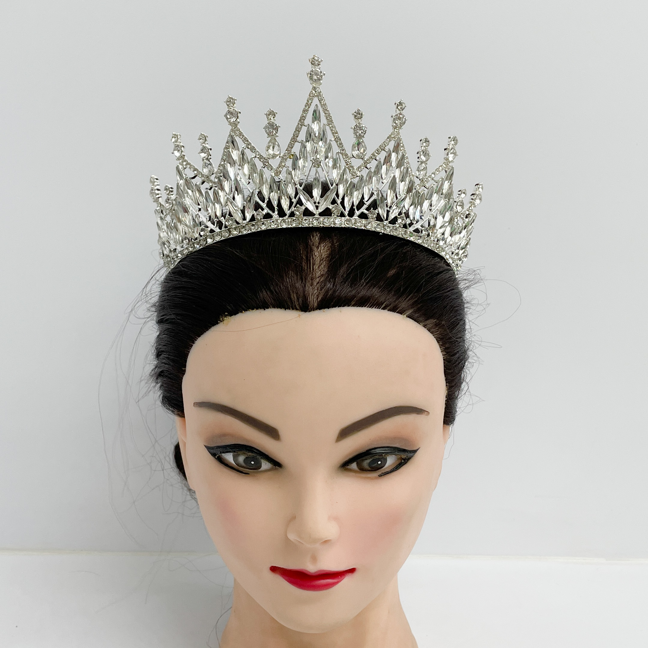 (พร้อมส่ง) เทียร่า 343 งานสวย ปราณีต QCเพชรทุกเม็ด สินค้าพร้อมส่งจากไทย