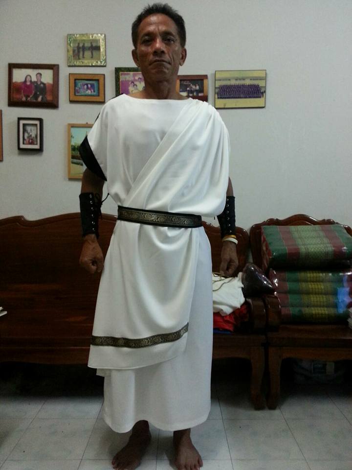 ชุดโรมัน / ชุดกรีกชาย / ชุดโครนอส เทพเจ้าแห่งกาลเวลา