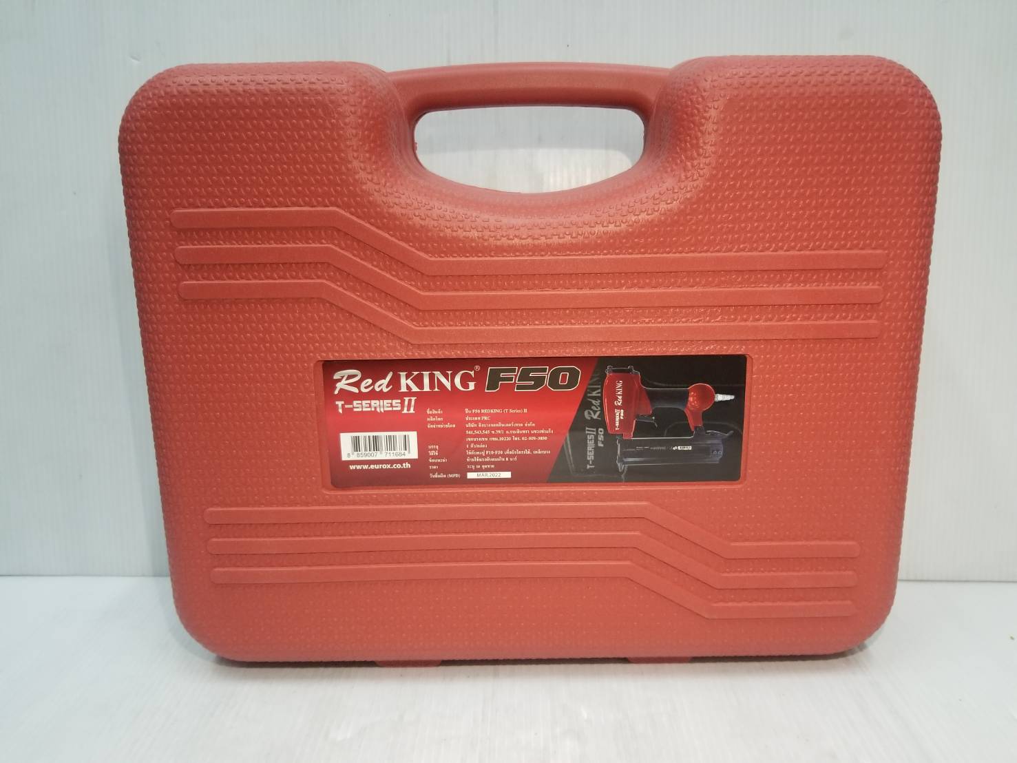 แม็กยิงตะปูลม ขาเดี่ยว F-50 REDKING (T SERIES) II เซฟตี้ไกปืน