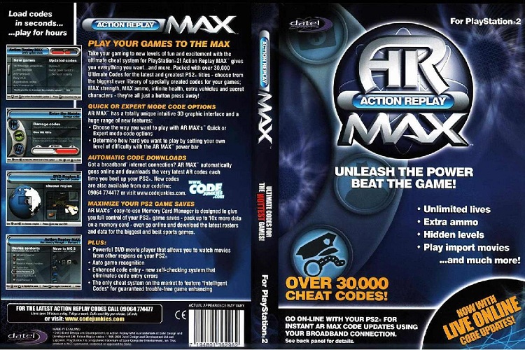 ACTION REPLAY MAX [US : CD 1 Disc]