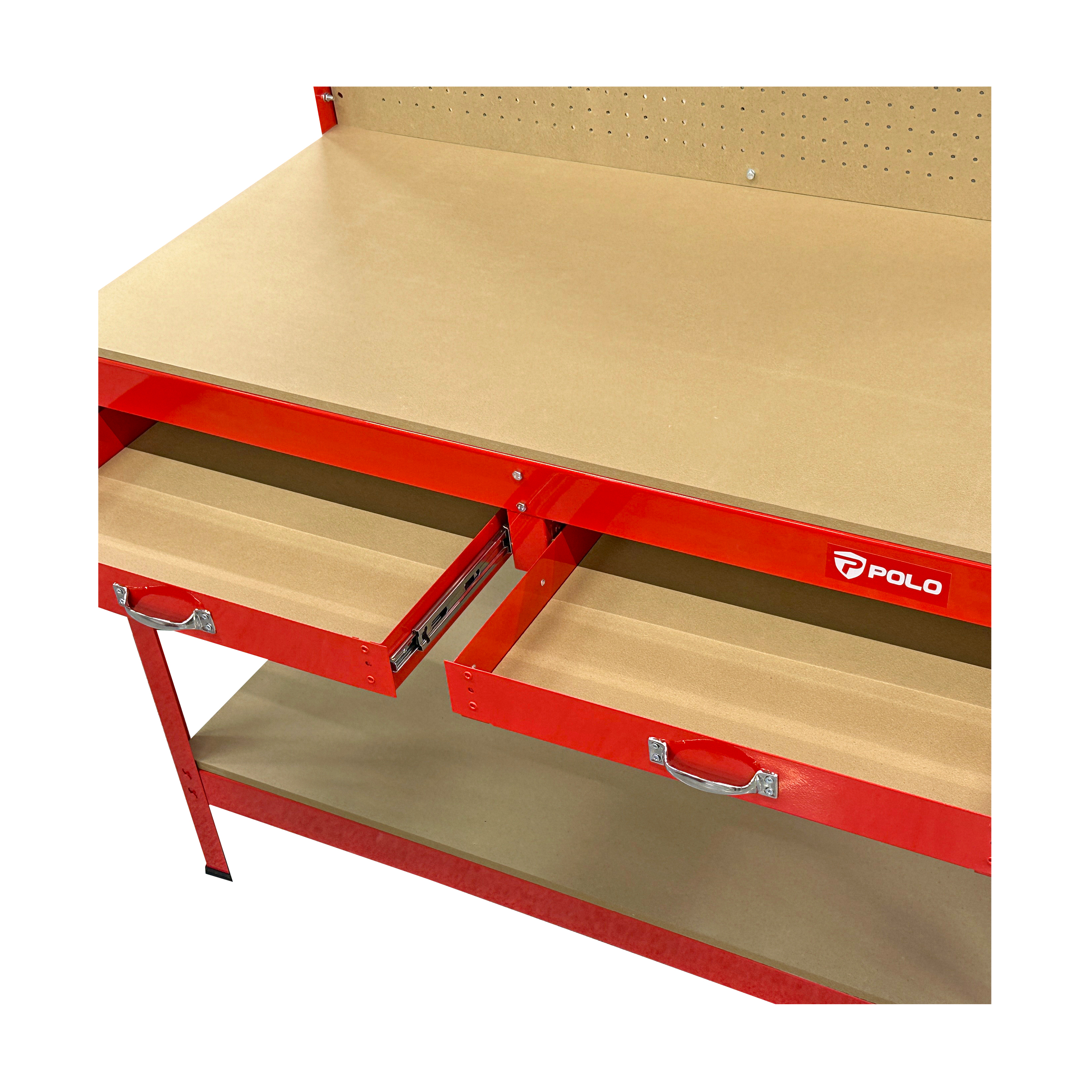 โต๊ะเครื่องมือช่าง YH-WT006 POLO มีลิ้นชัก 2 ช่อง
