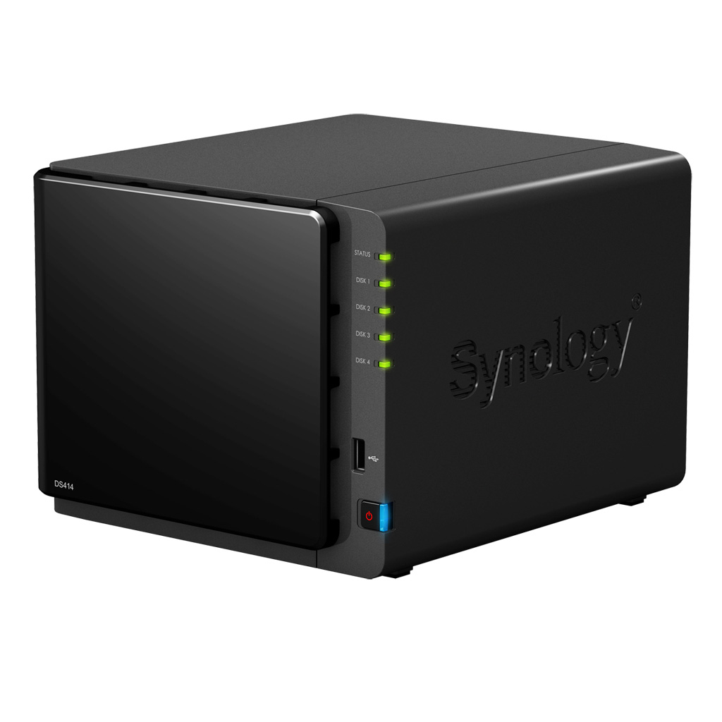 Synology DS414 4-bay NAS Server for SMB & SOHO