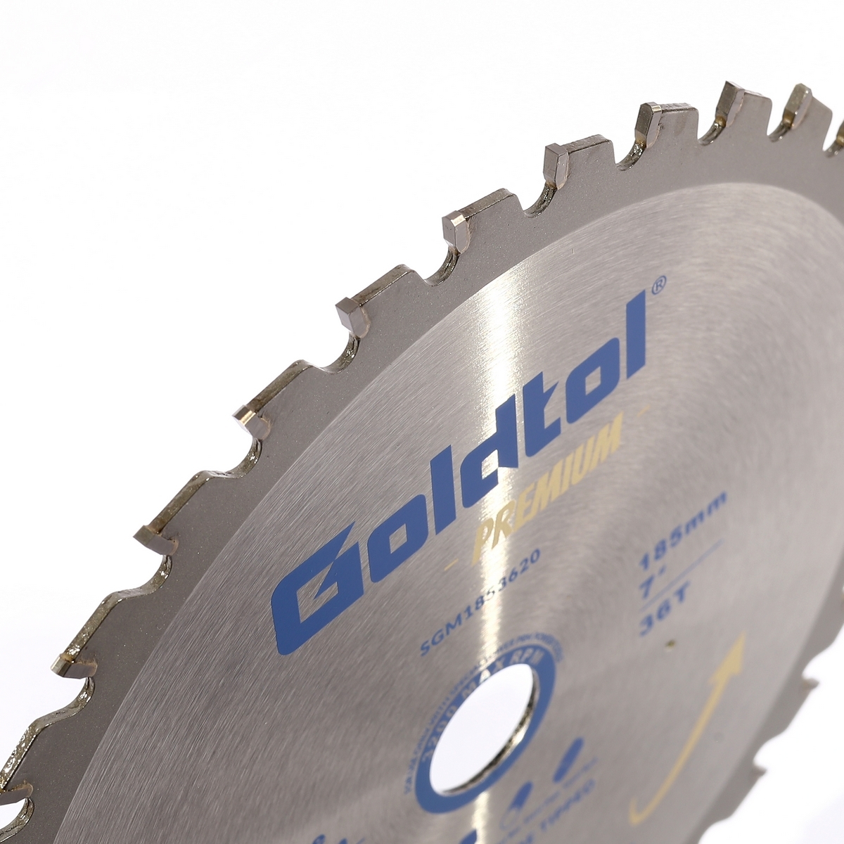 Goldtol ใบเลื่อยตัดอลูมิเนียม ฟันTCT 7"x36T