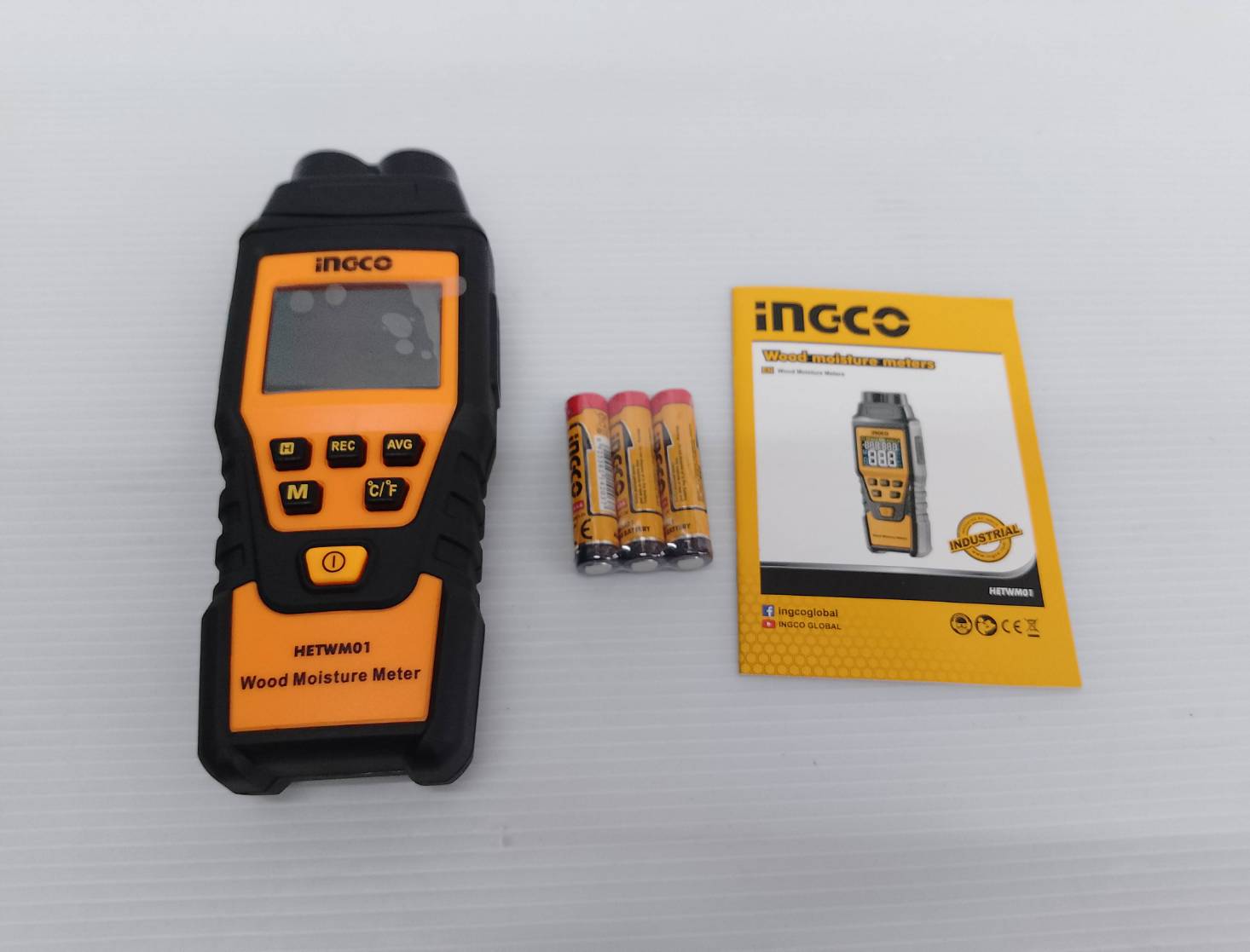 เครื่องวัดความชื้นไม้ HETWM01 INGCO