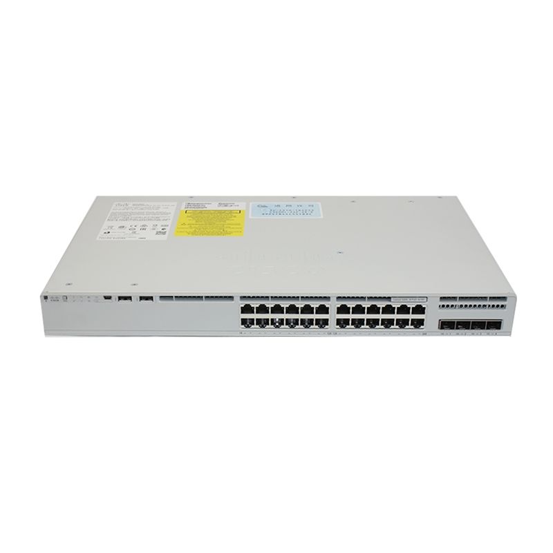 C9200L-24P-4X-E Switch Cisco Catalyst 9200L 24-port PoE+, 4 x 10G, Network Essentials