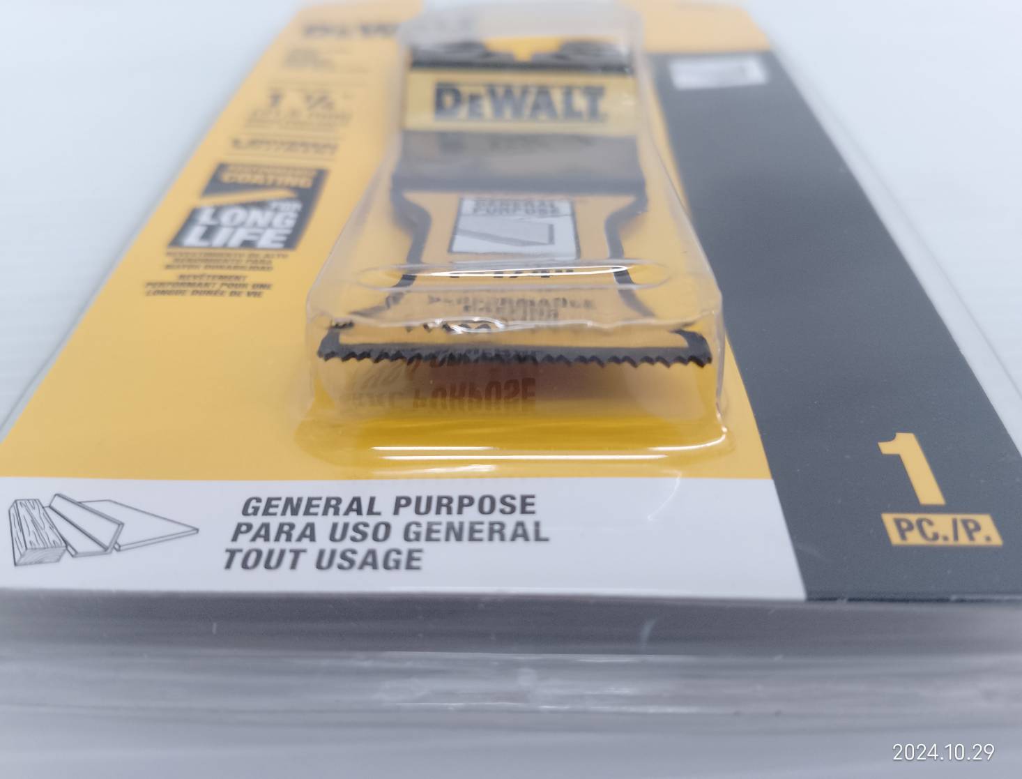 ใบมัลติทูล Universalfitment DWA4209 DEWALT