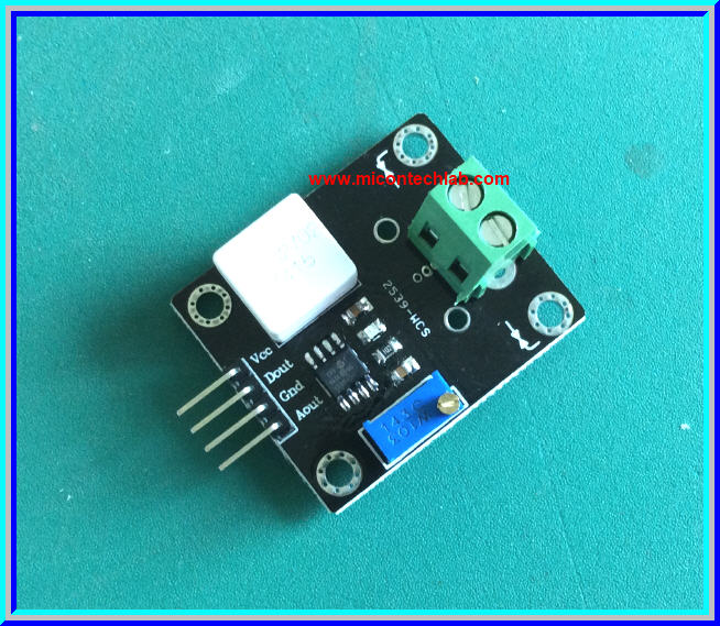 1x เซ็นเซอร์วัดกระแส WCS2702 Hall Effect DC AC Current Sensor +/- 0-2A