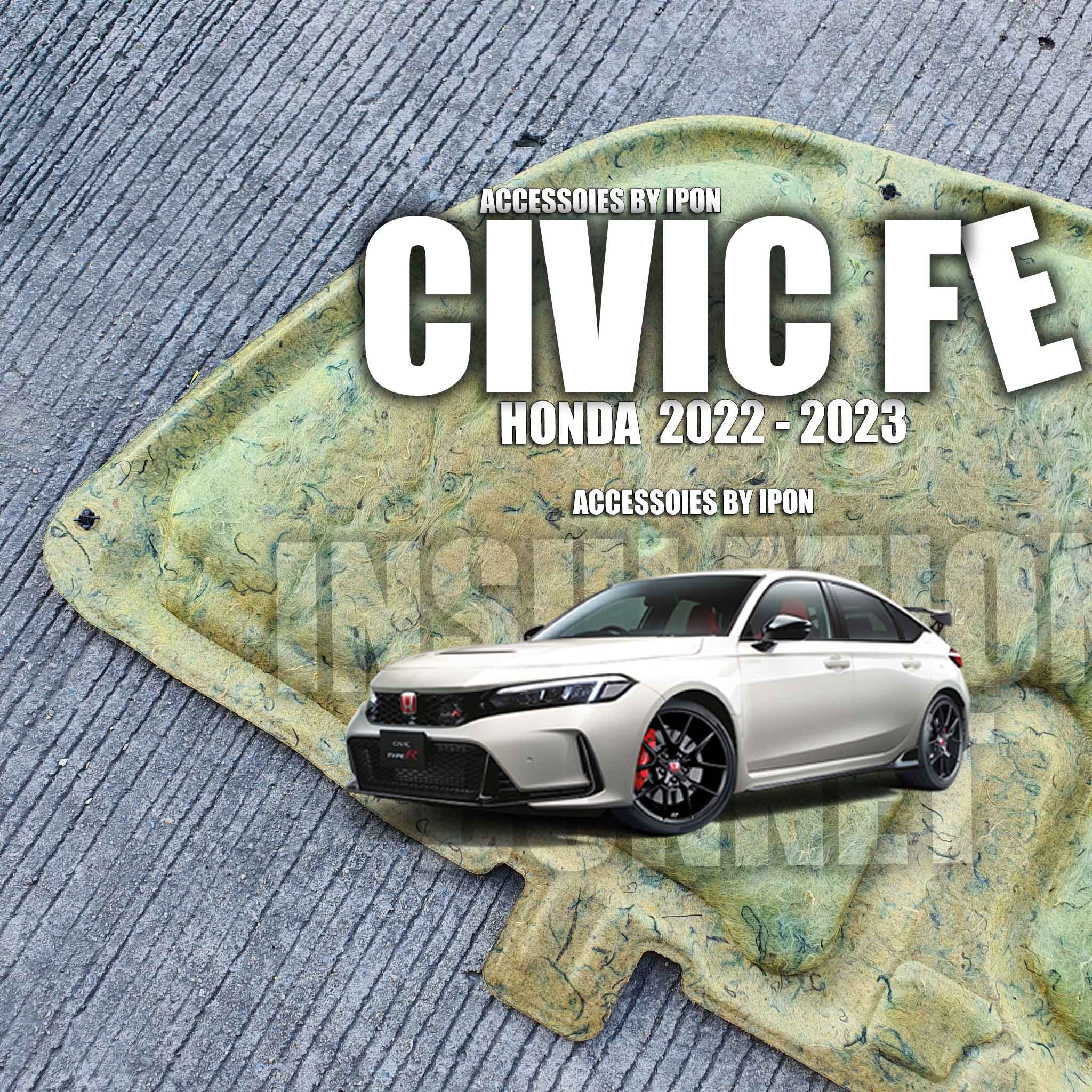 แผ่นกันความร้อน HONDA CIVIC FE ทุกรุ่น แท้ห้าง