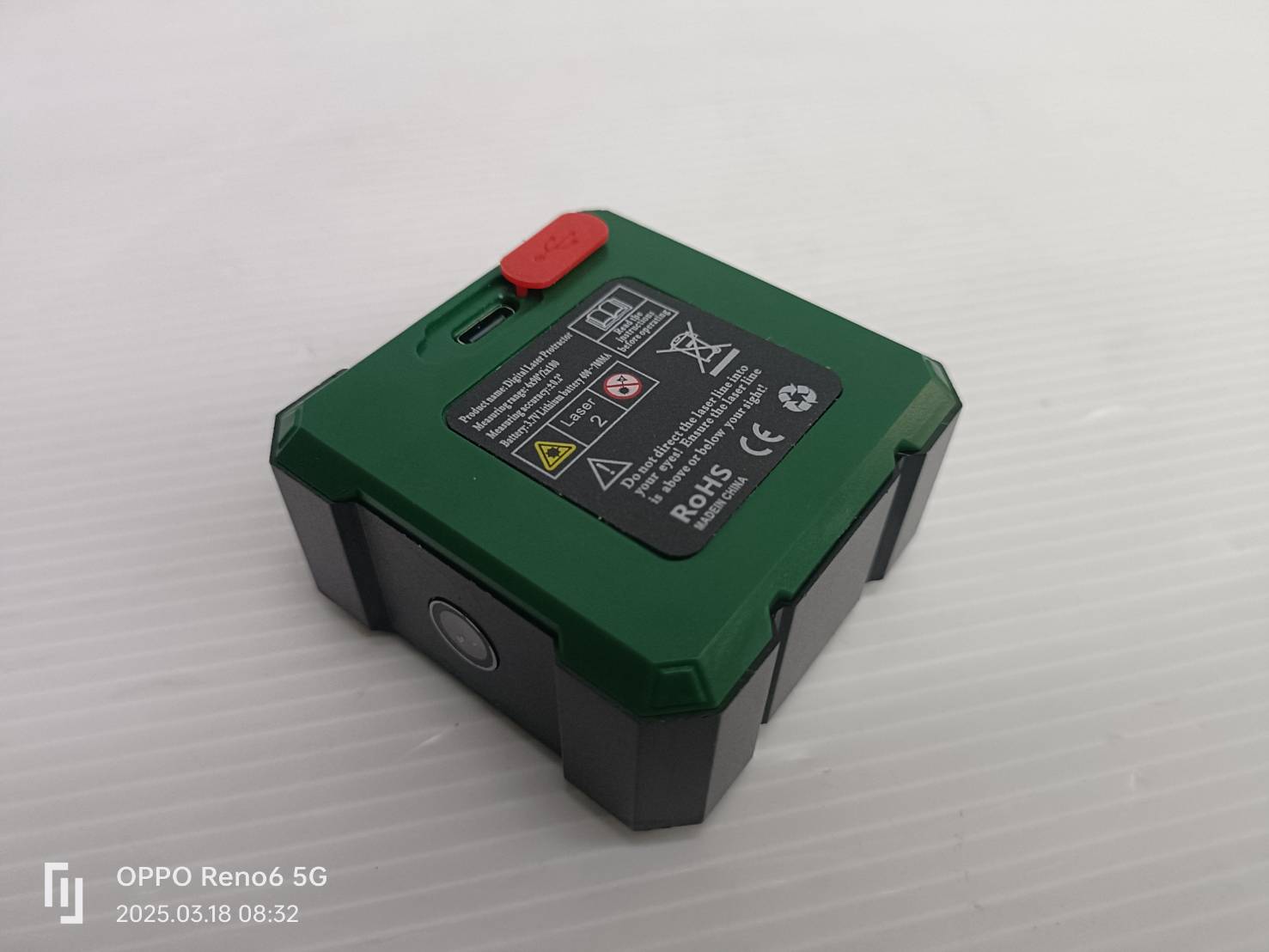 ระดับน้ำดิจิตอลมินิ มีเลเซอร์ JC-100