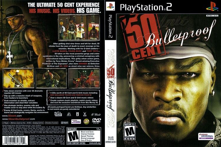 50 CENT BULLETPROOF [US : DVD9 1 Disc]