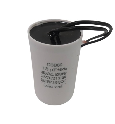 คาร์ปาซิเตอร์ 18UFx450V สำหรับมอเตอร์ออยฟรี 550W