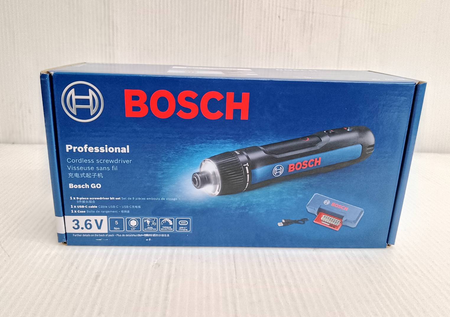 ไขควงไร้สาย 3.6V GO GEN.3 KIT