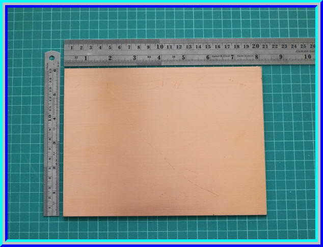 1x แผ่นพีซีบี 1 หน้าแบบธรรมดา ขนาด 6x8 นิ้ว (PCB)