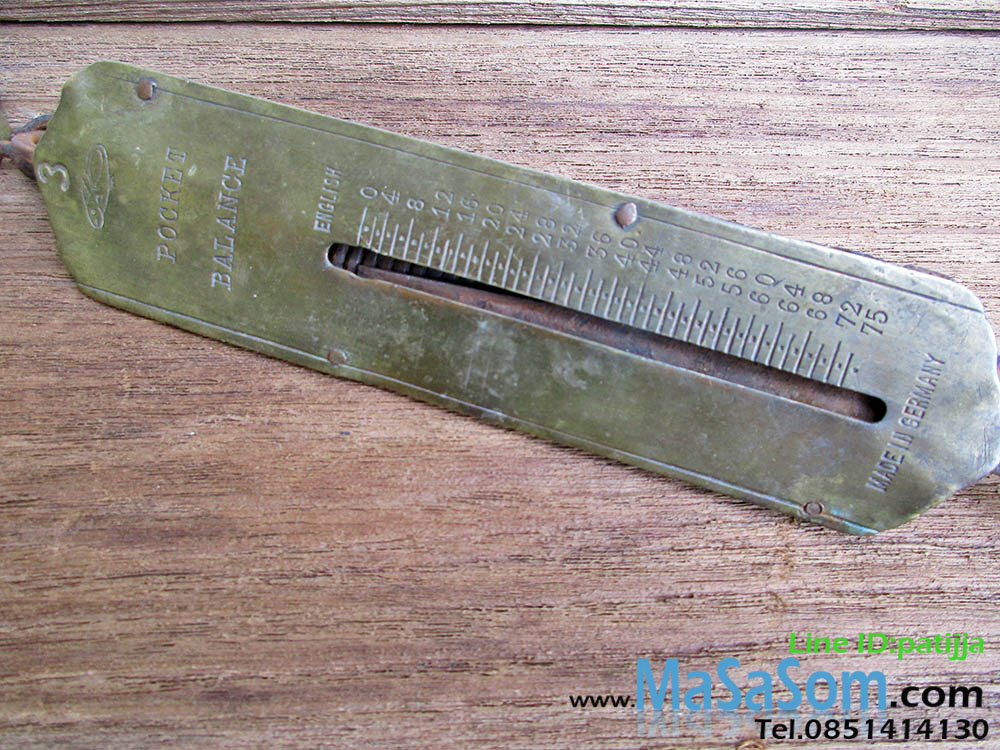 ตาชั่งแขวนแบบสปริง