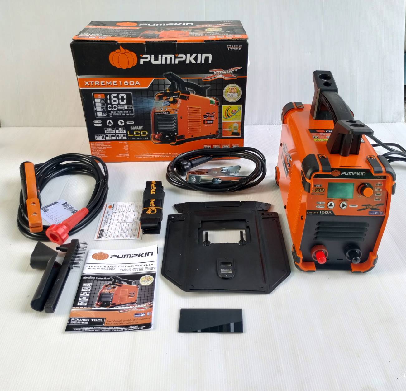 ตู้เชื่อมระบบ DIGITAL หน้าจอ LCD IGBT รุ่น XTREME160A PUMPKIN