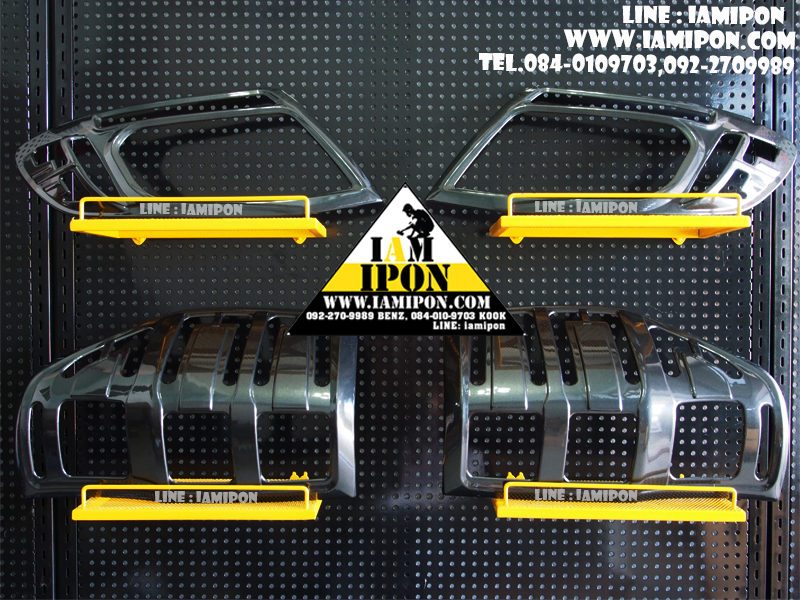 TAIL LAMP COVER FORD RANGER T6 WILDTRAK ครอบไฟท้ายสีไวล์ดแทรคฟอร์ดเรนเจอร์ T6