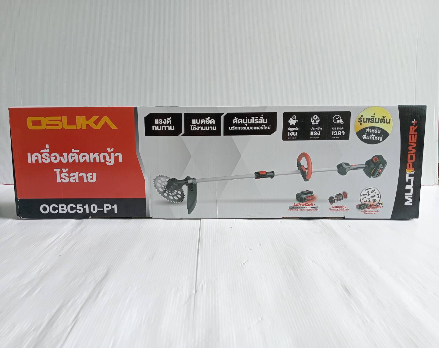 เครื่องตัดหญ้าไร้สาย OCBC510-P1 20V OSUKA