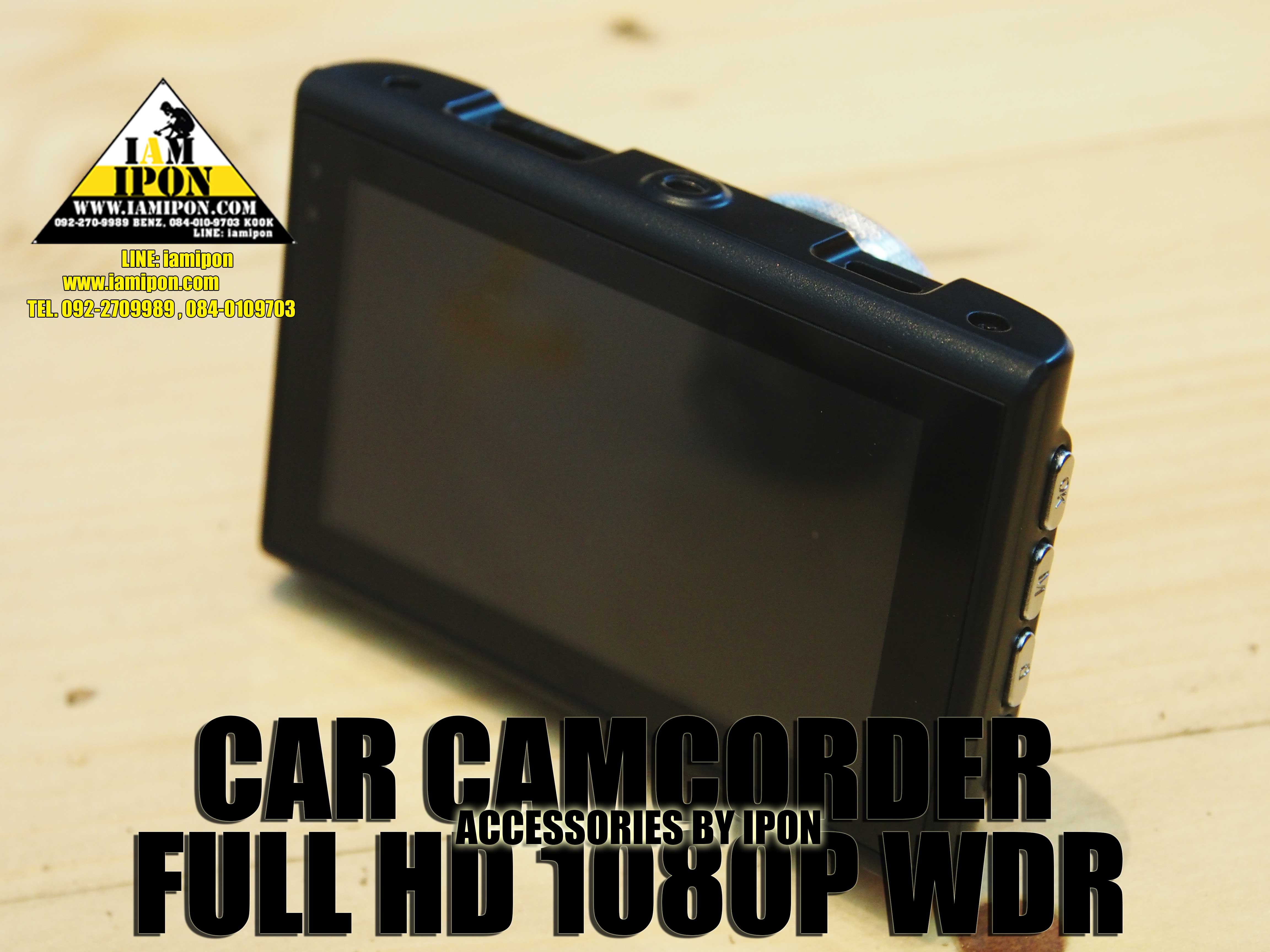 CAR CAMCORDER FULL HD 1080P กล้องบันทึกติดรถยนต์