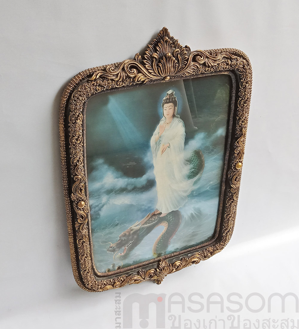 รูปเจ้าแม่กวนอิมพร้อมกรอบ