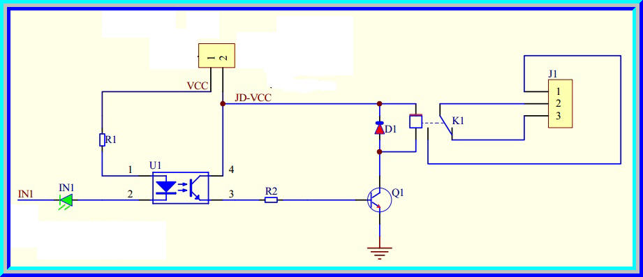1x แผงวงจรรีเลย์แบบมีออปโต้ DC 5V 2 ช่อง 10A 250V Relay