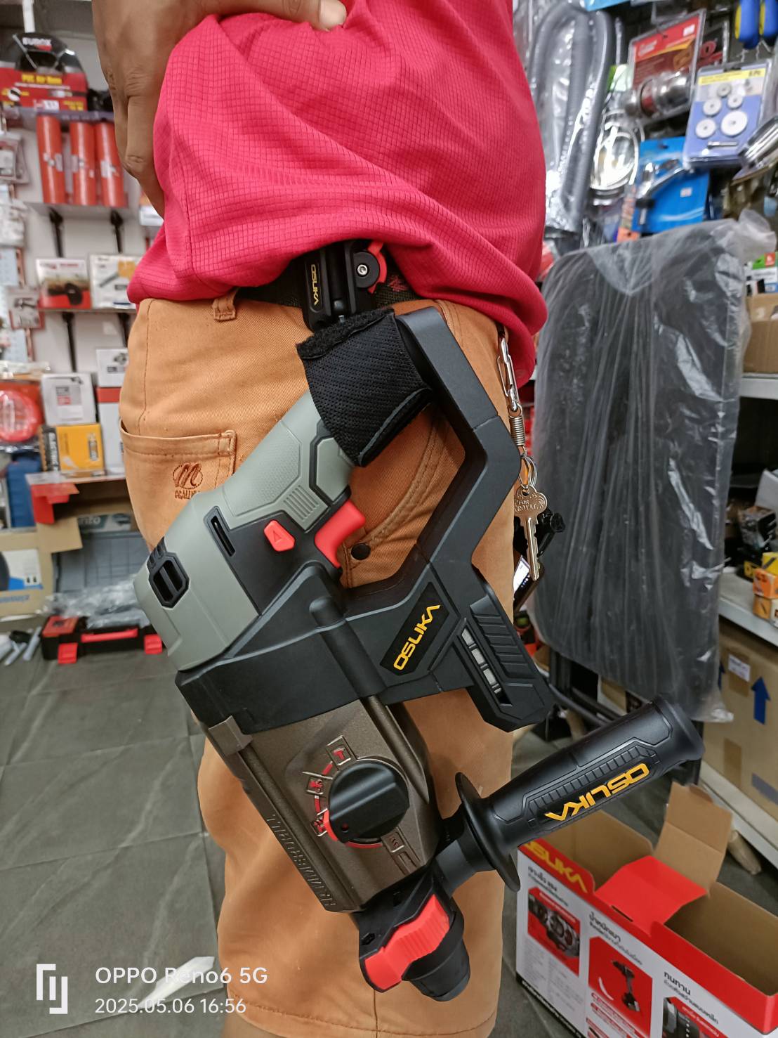 คลิปหนีบสว่านคาดเอว OSTB23401 OSUKA