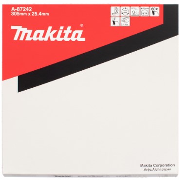 ใบเลื่อยตัดเหล็ก 12"x60T MAKITA A-87242