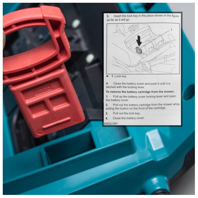 รถเข็นตัดหญ้า18V+18V 460มม. DLM460Z MAKITA