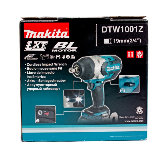 บล๊อกไร้สาย3/4 DTW1001Z MAKITA