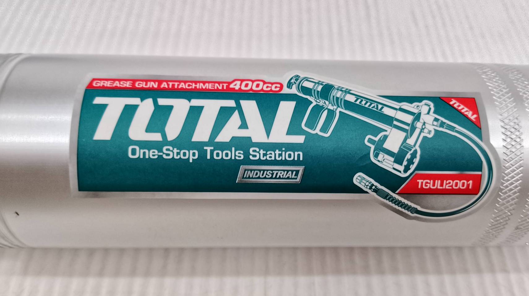 กระบอกอัดจารบี+ พร้อมสายอ่อน 18 นิ้ว (ใช้กับสว่านแบตเตอรี่) รุ่น TGULI2001