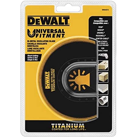 ใบมัลติทูล Universalfitment DWA4213 DEWALT TITANIUM