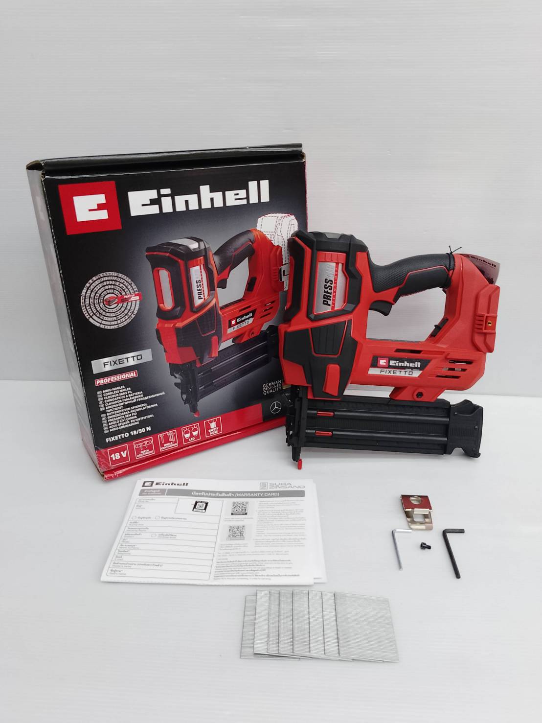 EINHELL เครื่องปืนยิงตะปู18V FIXETTO 18/50 N (ตัวเปล่า) (F-50) (A4257797)